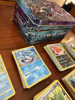 Lot ~450 Pokemon Cards with Tin - Image 2