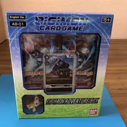 Digimon CCG Trading Card Game ADVENTURE BOX Bandai “Locomon”AB-01 New & Sealed 811039036713 - Image 1