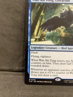 MTG Wan Shi Tong Librarian NM TLA 0078 Magic Avatar Mythic Creature - Image 4
