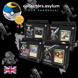 MTG Magic Final Fantasy Commander Deck Set x4 Display English SEALED (EN) - Image 1