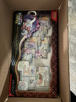 Pokemon TCG Paldean Fates Great Tusk Iron Threads Ex Premium Collection Lot of 5 - Image 1
