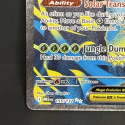 Pokemon TCG Mega Venusaur ex 155/132 ME01: Mega Evolution Ultra Rare NM/M - Image 5
