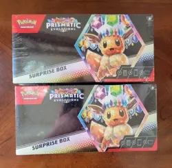 2-Pokemon TCG Scarlet & Violet Prismatic Evolutions Surprise Boxes - Image 1