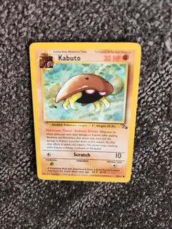 Pokemon TCG Kabuto Fossil 50 Regular 1st Edition Common - Image 3