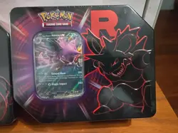 Pokemon TCG Team Rocket (Destined Rivals) Tin Factory SEALED LOT OF 2 - Image 3