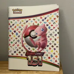 Pokemon Scarlet & Violet 151 - Mew Binder Collection - Binder Only - Image 1