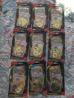 9 Pokemon Mega Evolution Booster Packs With TCG - Image 1