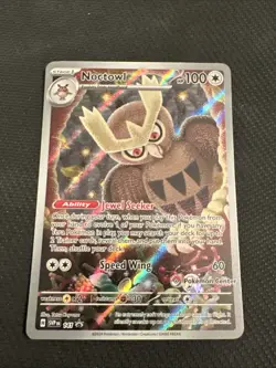 Noctowl Pokemon Center PC ETB Promo SVP141 Stellar Crown - Image 1
