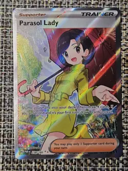 Pokemon Parasol Lady 238/182 Paradox Rift (Full Art Trainer) English NM/M - Image 1