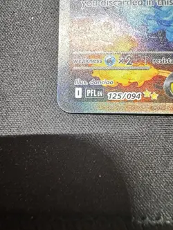Mega Charizard x Ex 125/094 Phantasmal Flames SIR (EN) Pokemon TCG Near Mint - Image 5