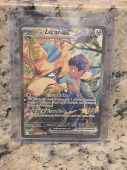 Pokemon Hops Zacian EX 186/159 Journey Together Special Illustration - Image 1