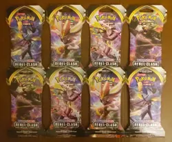 🔥 Pokemon TCG Sword and Shield Base & Rebel Clash Sleeved Booster Packs 🔥 - Image 2