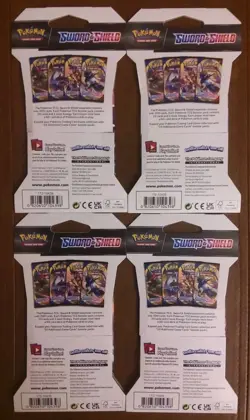 🔥 Pokemon TCG Sword and Shield Base & Rebel Clash Sleeved Booster Packs 🔥 - Image 5