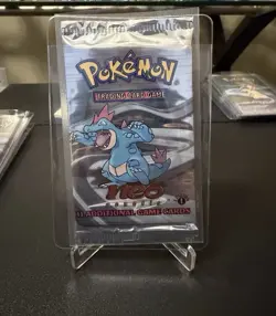 2000 Pokemon 1st Edition Neo Genesis Sealed Light Packs - Image 2