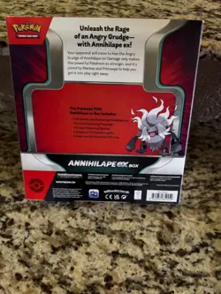 Nintendo Pokemon TCG Scarlet & Violet Annihilape EX Box - 4 Packs and 3 Promos - Image 2