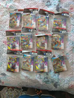Pokemon Mega Evolution Booster Packs with Mini Portfolio New Factory Sealed - Image 1