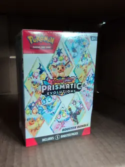 Pokemon Scarlet and Violet Prismatic Evolutions Booster Bundle Sealed - Image 2