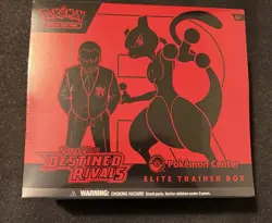 Pokemon Center Scarlet & Violet DESTINED RIVALS Elite Trainer Box ETB New Sealed - Image 1