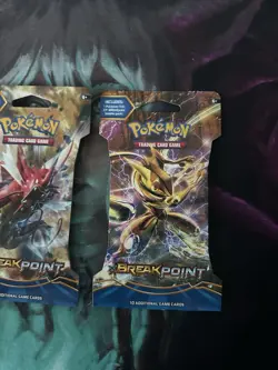 Pokemon TCG XY Breakpoint Two New Sealed Sleeved Booster Packs - Image 3