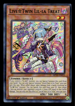 Yugioh x1 Live Twin Lil-la Treat MP22-EN015 1st Edition Super Rare (NM!) - Image 1