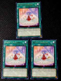 Sprite’s Blessing (X3) AMDE-EN057 Yugioh 1st Edition (New) Rare - Image 1