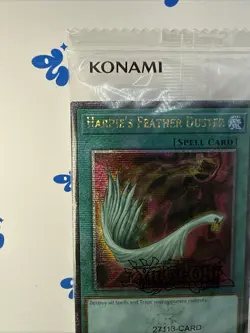 Yu-Gi-Oh • HARPIE'S FEATHER DUSTER • QCR Quarter Century EDC1-EN001 Promo - Image 2