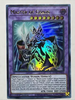 Master Of Chaos Ultra Rare 1St Edition BACH-EN036 Yugioh Dark Magician - Image 1
