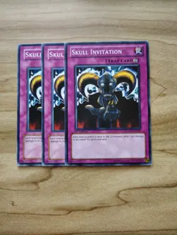 Yu-Gi-Oh! - Skull Invitation 3X - Full Playset - Image 1