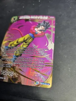 SS4 Son Goku, Protector of the Earth Alt Art Foil Dragon Ball Super Card Game NM - Image 2