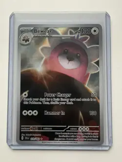 Pokemon TCG Bewear 079/064 Shrouded Fable Illustration Rare Card - NM / M - Image 4