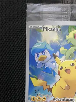 Pikachu 027 Sv: Scarlet & Violet Holo SEALED PROMO Pokemon Card - Image 3