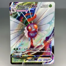 Butterfree VMAX 002/189 Darkness Ablaze Holo Ultra Rare Card Pokemon TCG NM - Image 1