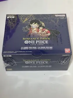 One Piece Card Game Romance Dawn Booster Box OP-01 (White Bottom) *NEW & SEALED* - Image 1