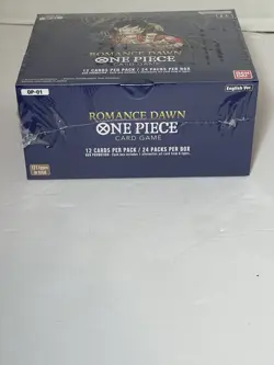 One Piece Card Game Romance Dawn Booster Box OP-01 (White Bottom) *NEW & SEALED* - Image 2