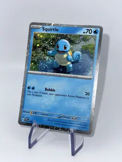 151 Promo Card Bundle: Bulbasaur, Charmander, Squirtle - SVP046-47-48 ALL SWIRLS - Image 5