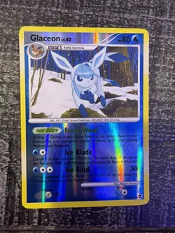 Pokemon TCG Glaceon LV.42 Rising Rivals Reverse Holo Card 41/111 - Image 1