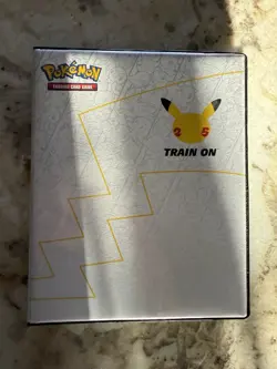 Pokemon Jumbo Card Lot (12 Cards Plus Binder) Charizard, Flareon, Pikachu - Image 1