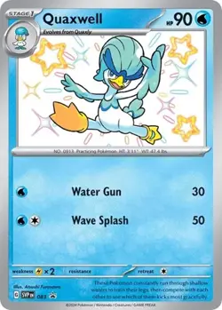 Quaxwell (#083) - Holofoil SV - Scarlet & Violet Promo Cards NM Pokemon - Image 1
