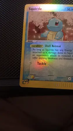 Squirtle 2004 EX Team Magma Vs Aqua 46/95 Reverse Holo Pokemon Card - Image 4