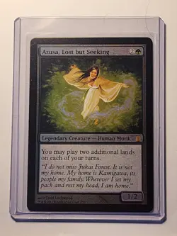 MTG Magic The Gathing - Azusa, Lost but Seeking Commander's Arsenal Minty Fresh - Image 1