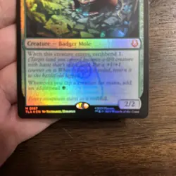 MTG Avatar: The Last Airbender Badgermole Cub (MR) (Foil) - Image 4