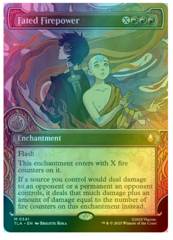 Fated Firepower - Foil - Showcase Avatar MTG - Image 1