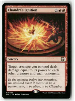 Chandra's Ignition Commander: Modern Horizons 3 Regular - Image 1
