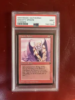 Gravity Sphere PSA 9 MTG Legends Magic The Gathering English - Image 1