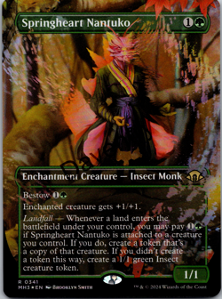 Springheart Nantuko (Borderless) (0341) Modern Horizons 3 Foil - Image 1