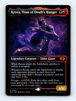 #49 2023 Multiverse Legends ` Kroxa, Titan of Death's Hunger Mythic - Image 1