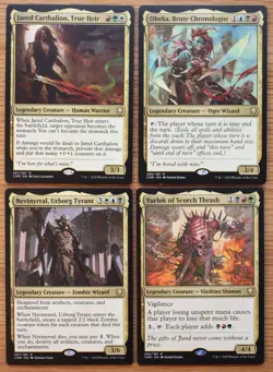 Set 10 Commander Legends Rare Gold Creatures NM Magic MTG Commander Deck Staples - Image 4