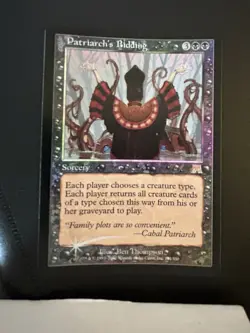 FOIL Patriarch's Bidding | MtG Magic Onslaught | English | Near Mint-Mint (NM-M) - Image 1