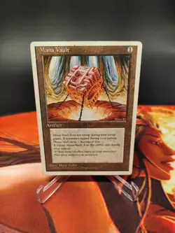 Mtg Mana Vault 4th Edition Played - Image 1