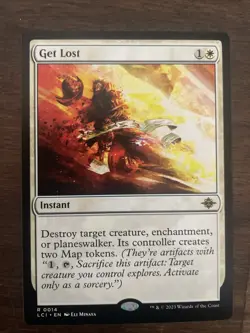 MTG - Get Lost - LCI 0014 - Lost Caverns of Ixalan - Rare - Magic the Gathering - Image 1